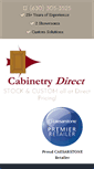 Mobile Screenshot of cabinetry-direct.com